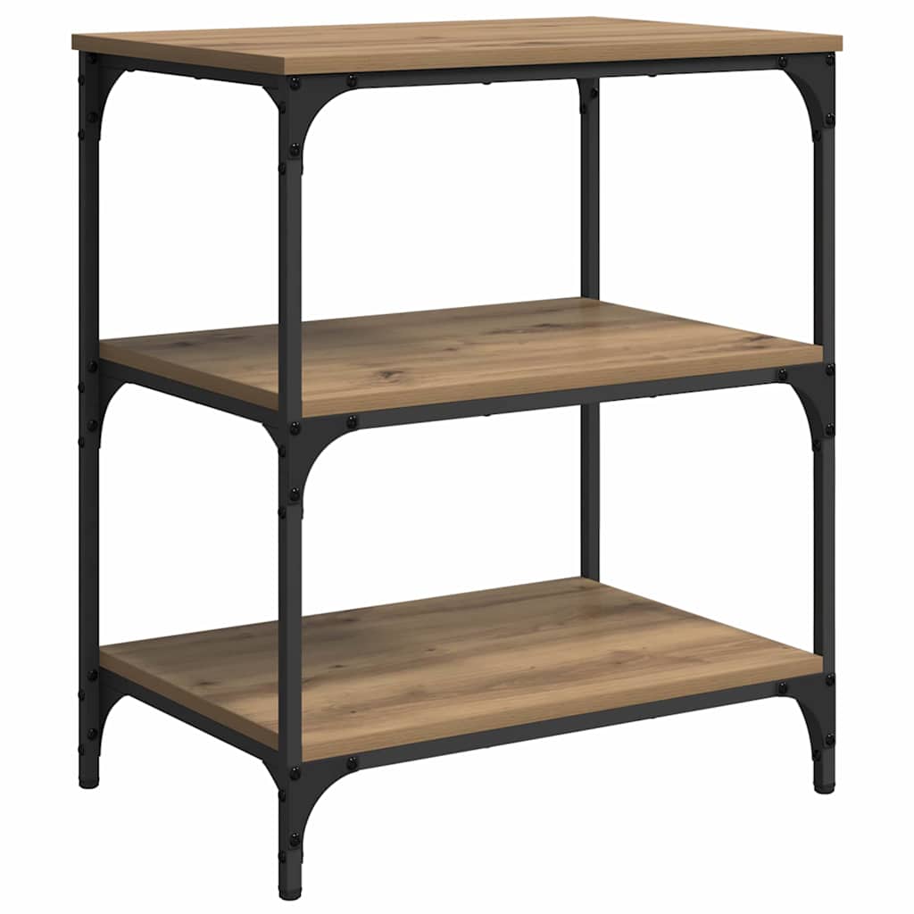 vidaXL Καρότσι Κουζίνας Artisan Oak 60 x 41 x 76 εκ.