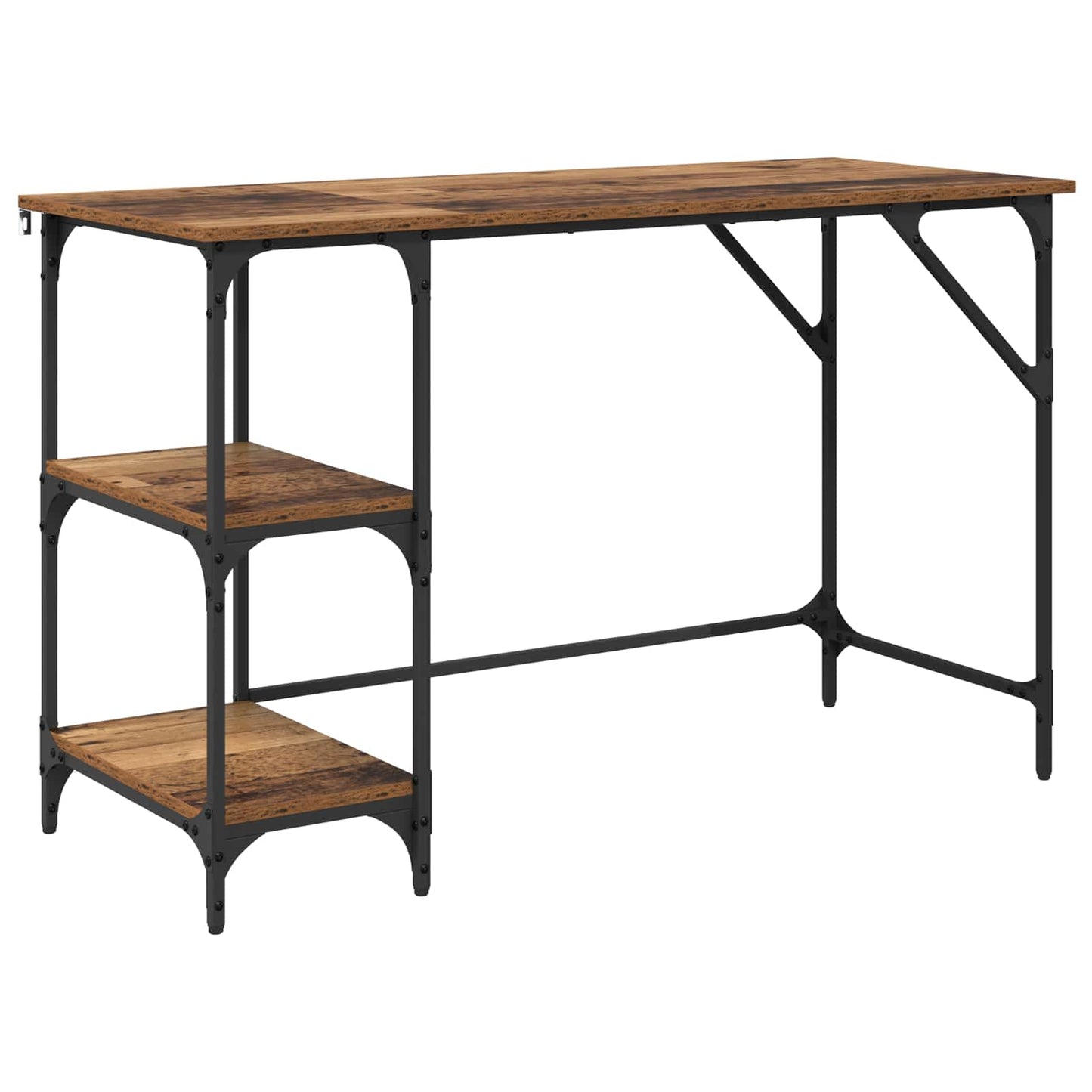 vidaXL Γραφείο Παλιό Ξύλο 120 x 50 x 75 cm Επεξεργασμένο Ξύλο