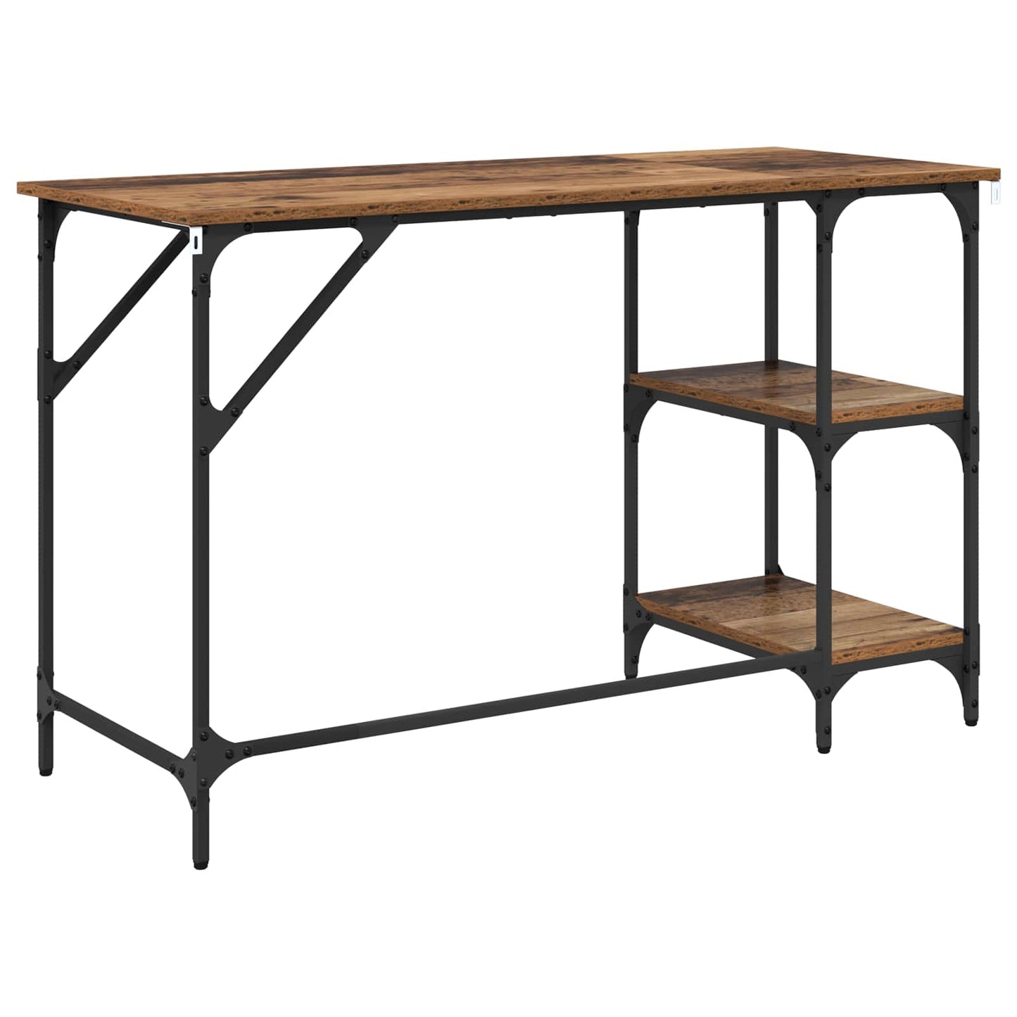 vidaXL Γραφείο Παλιό Ξύλο 120 x 50 x 75 cm Επεξεργασμένο Ξύλο