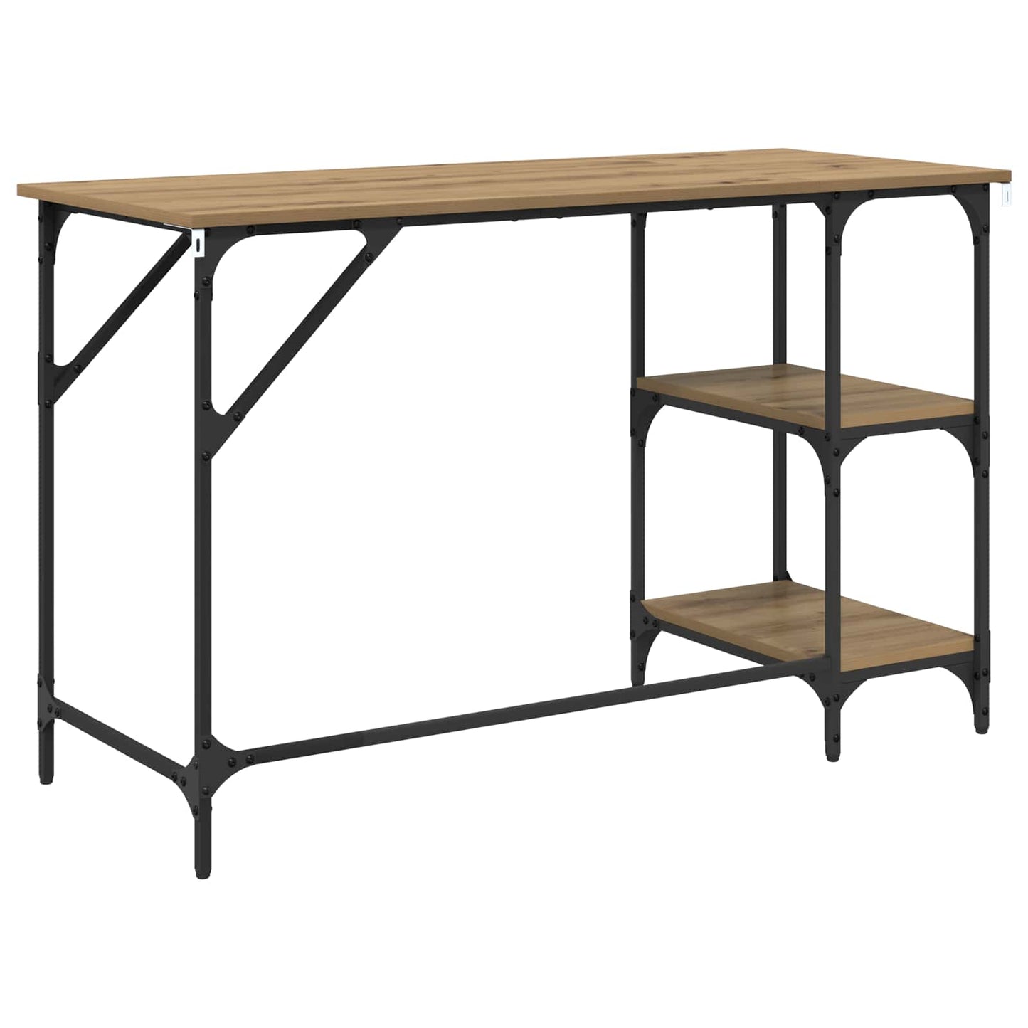 vidaXL Γραφείο Artisan Oak 120 x 50 x 75 cm Επεξεργασμένο Ξύλο