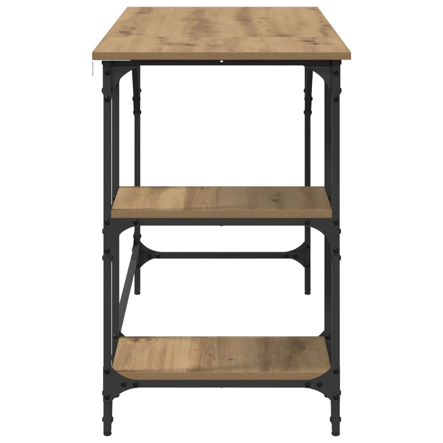 vidaXL Γραφείο Artisan Oak 120 x 50 x 75 cm Επεξεργασμένο Ξύλο