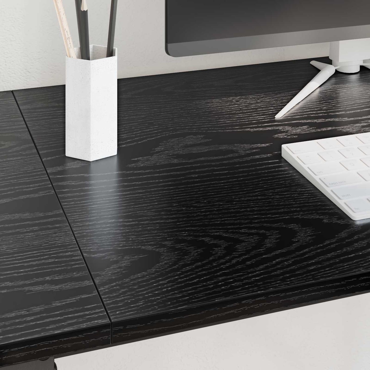 vidaXL Γραφείο Μαύρη Οξυά 120 x 50 x 75 cm Επεξεργασμένο Ξύλο