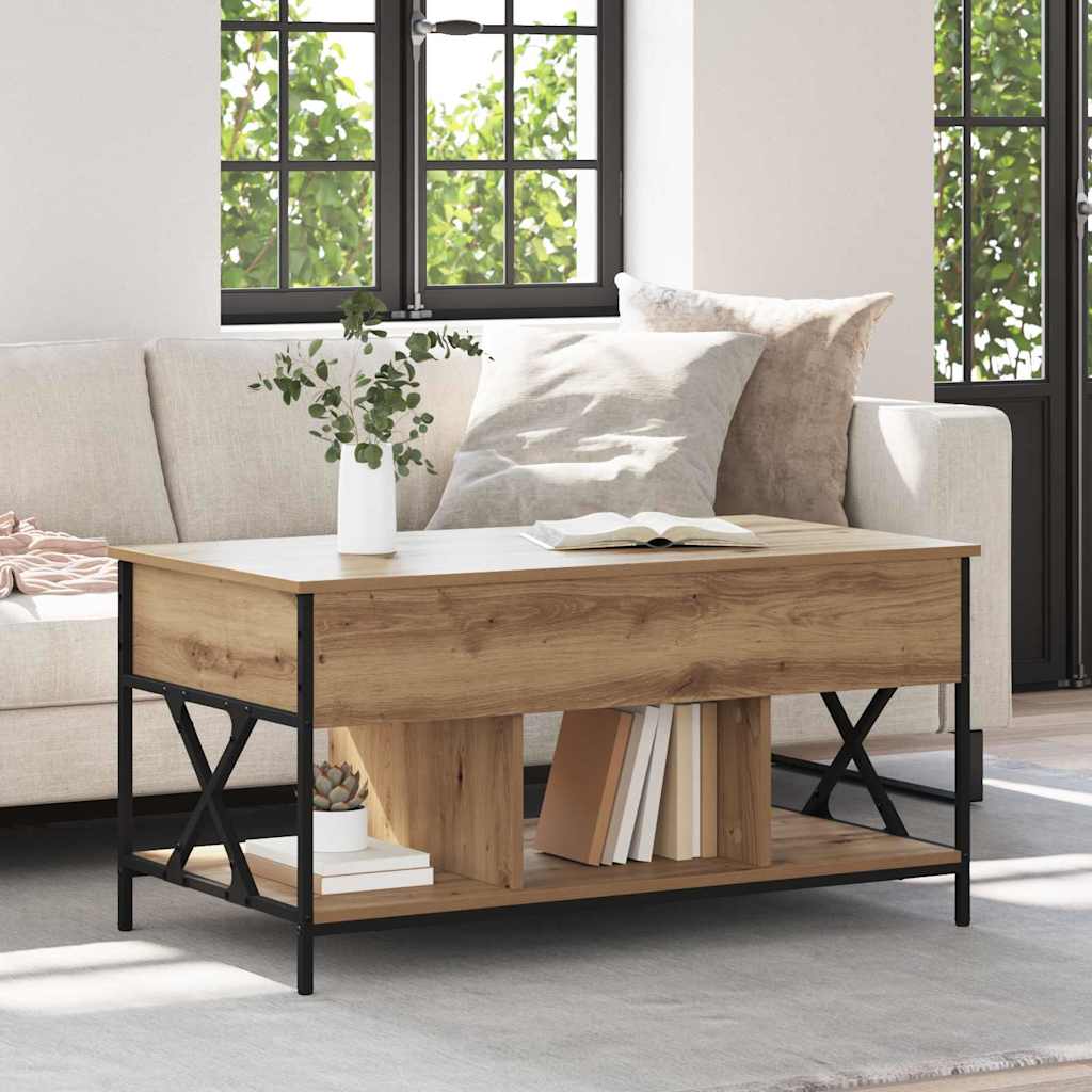 vidaXL Τραπεζάκι σαλονιού Artisan Oak 100 x 55 x 48.5 εκ