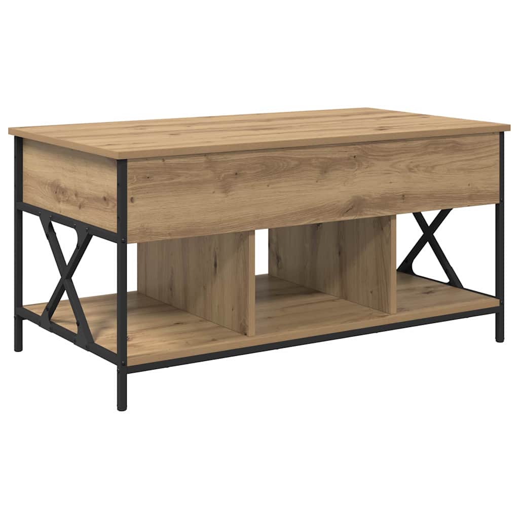 vidaXL Τραπεζάκι σαλονιού Artisan Oak 100 x 55 x 48.5 εκ