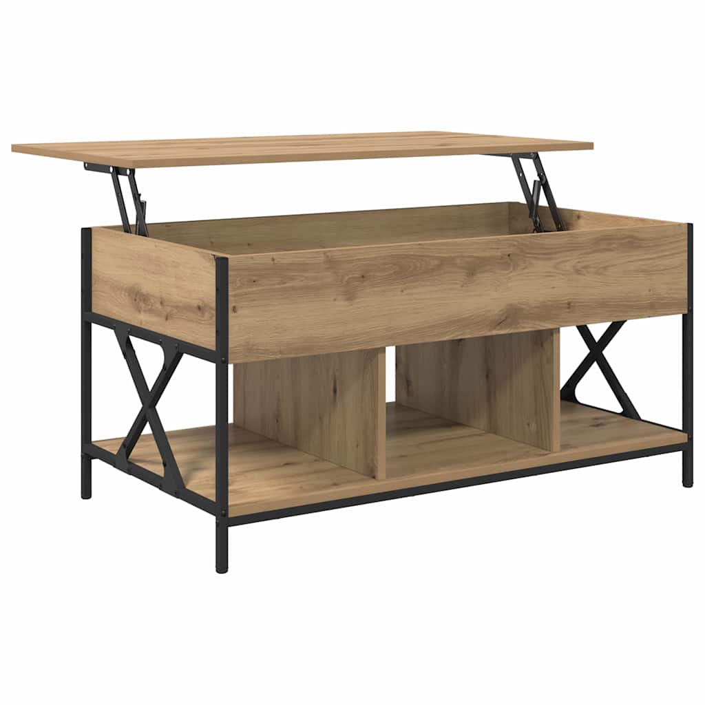 vidaXL Τραπεζάκι σαλονιού Artisan Oak 100 x 55 x 48.5 εκ
