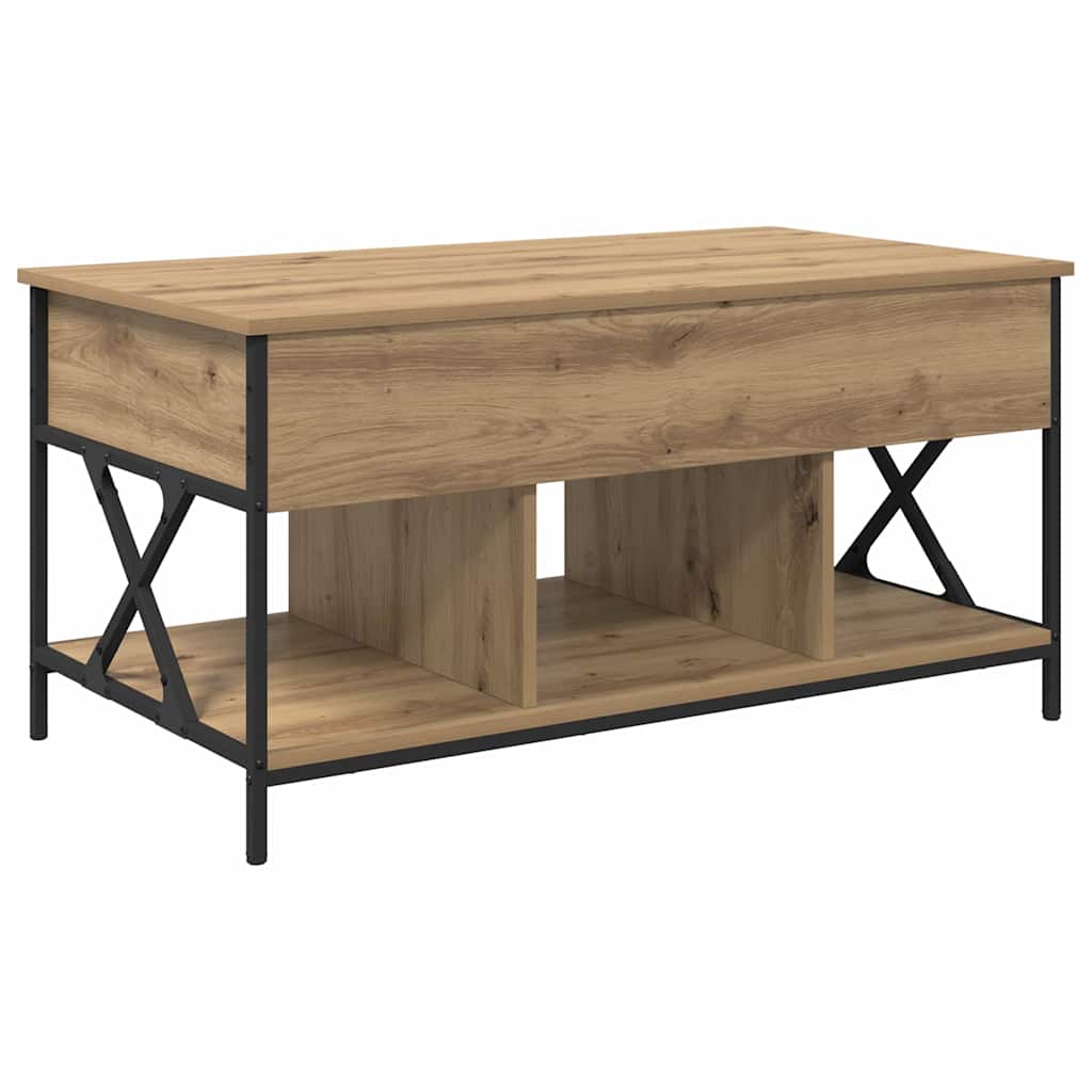 vidaXL Τραπεζάκι σαλονιού Artisan Oak 100 x 55 x 48.5 εκ