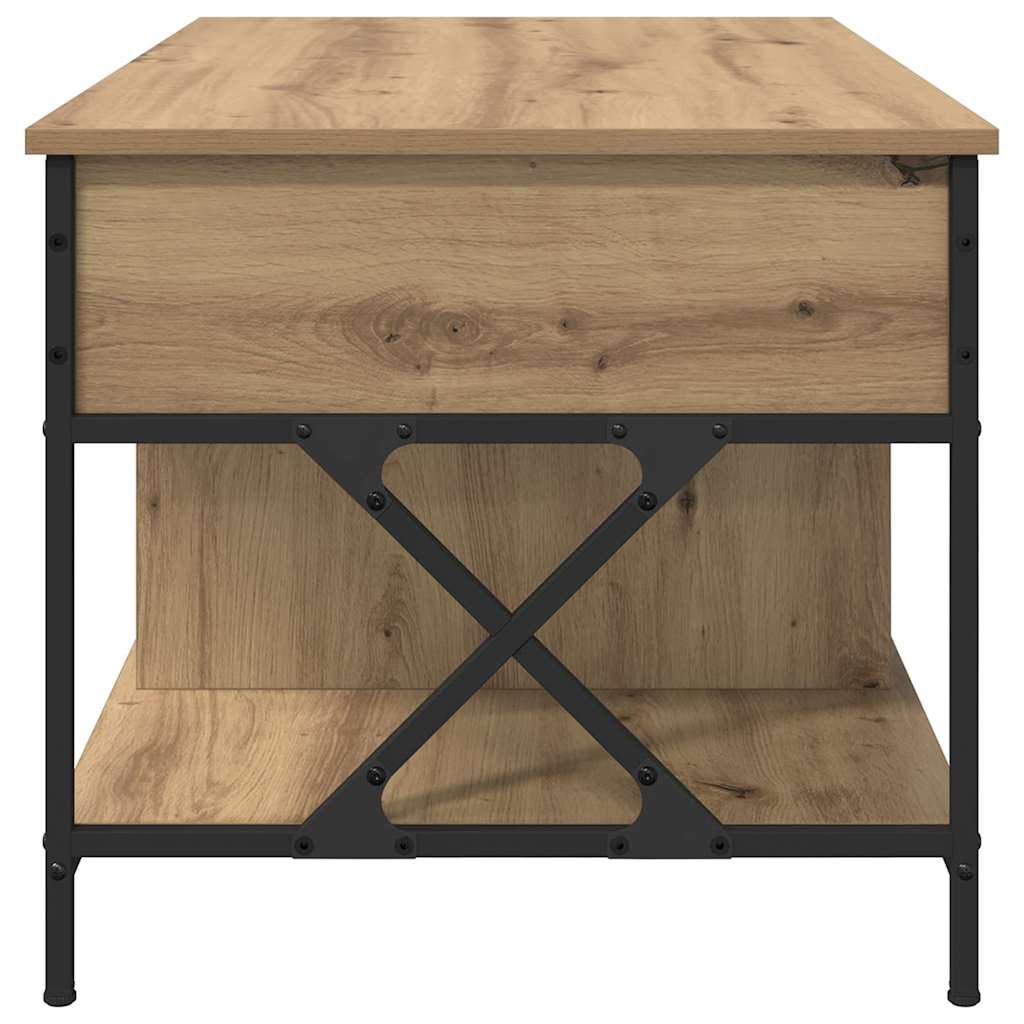 vidaXL Τραπεζάκι σαλονιού Artisan Oak 100 x 55 x 48.5 εκ