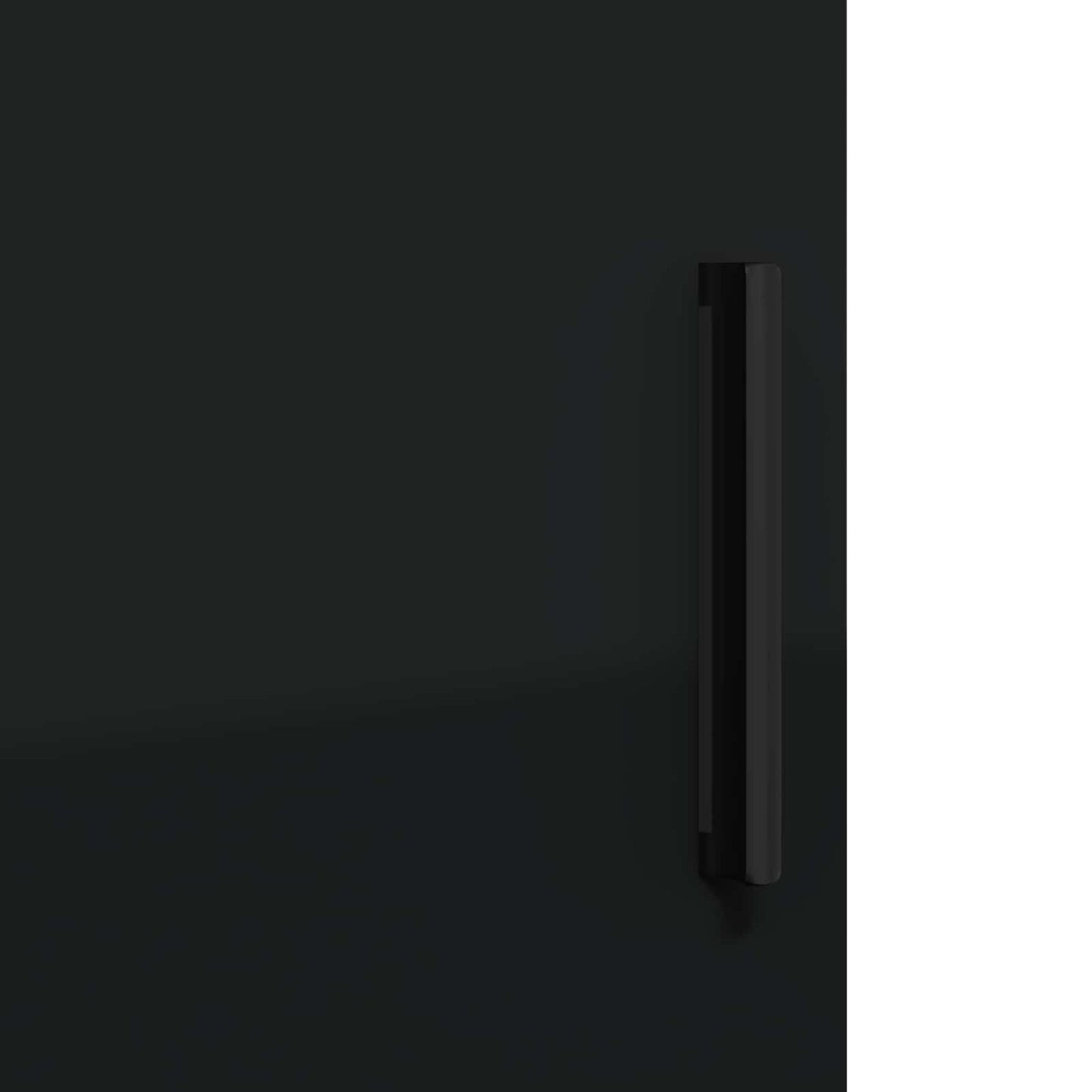 vidaXL Ντουλάπι Μπάνιου Μαύρο 61 x 35 x 64 εκ.