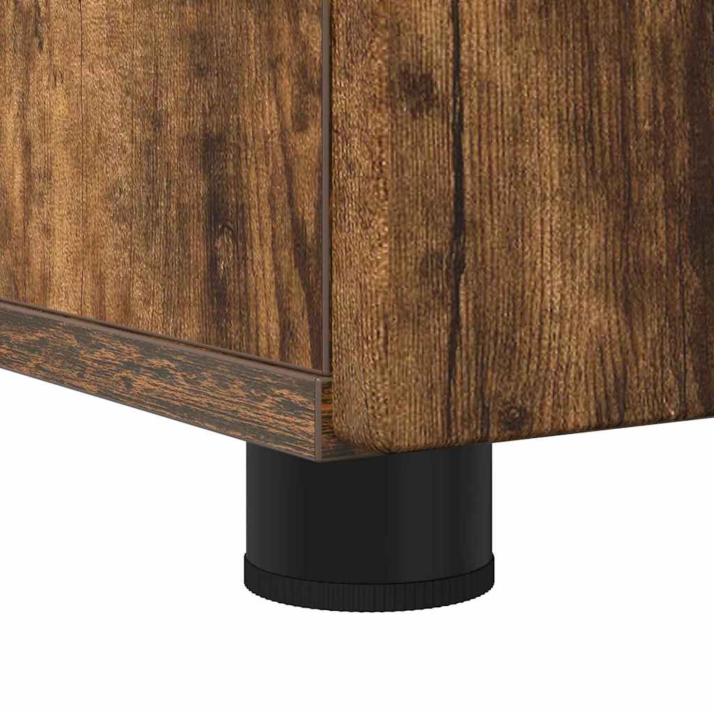 vidaXL Ντουλάπι Μπάνιου με ράφι Καπνιστή δρυς 61 x 35 x 64 εκ.