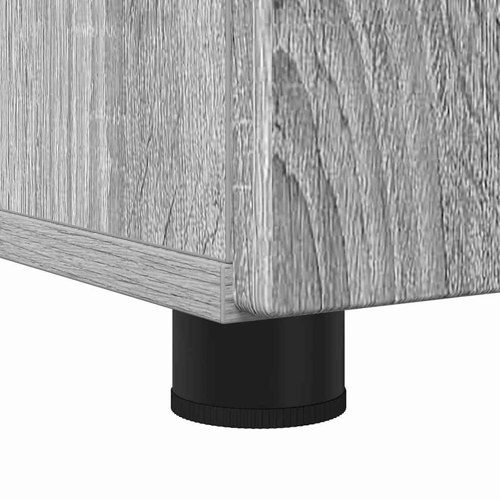 vidaXL Ντουλάπι Μπάνιου Γκρι sonoma 60 x 35 x 80 εκ Επεξεργασμένο ξύλο