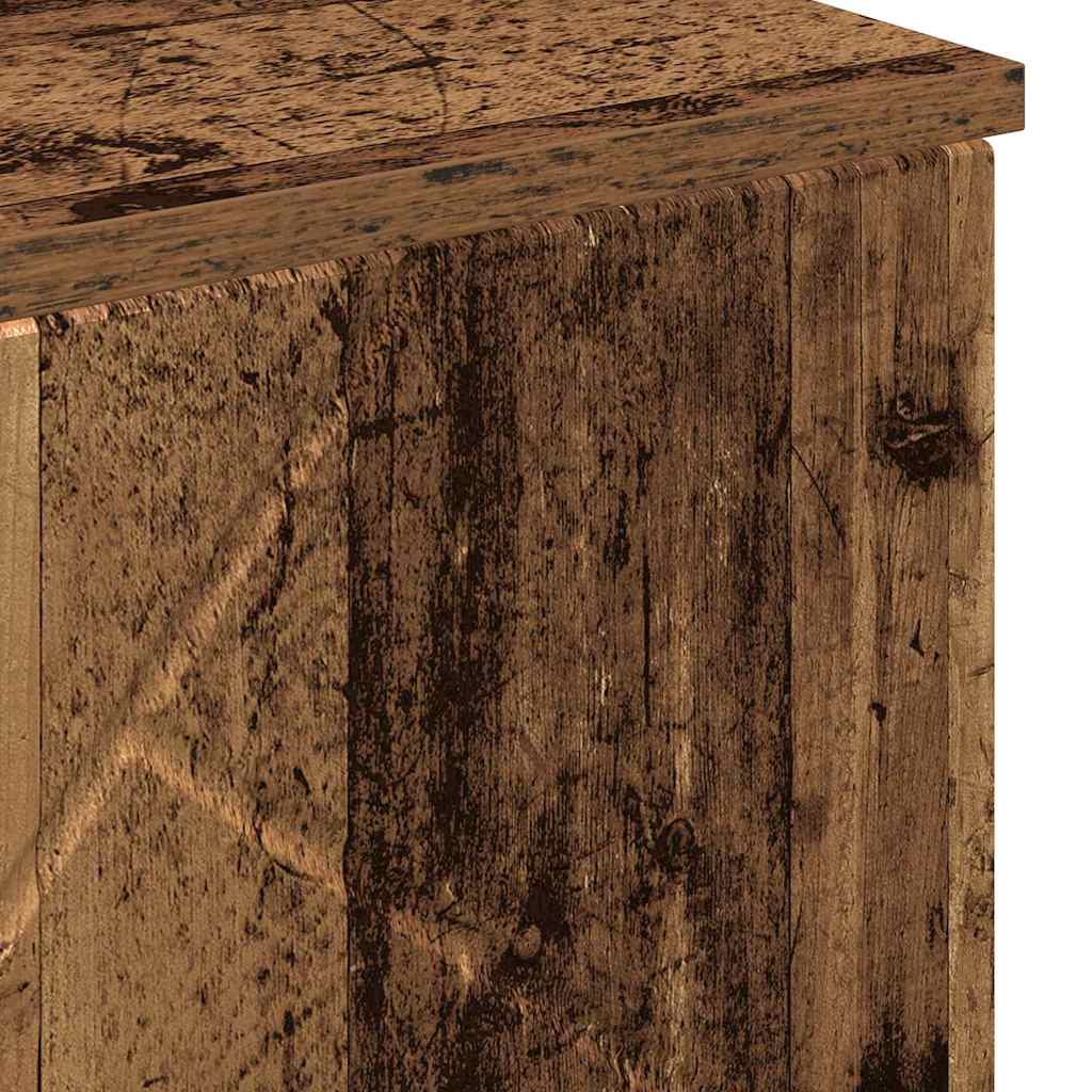 vidaXL Ντουλάπι Μπάνιου Παλαιό ξύλο 60 x 35 x 80 εκ Επεξεργασμένο ξύλο