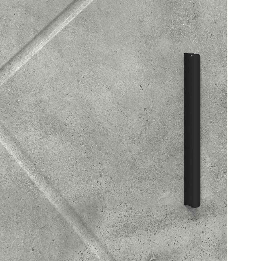 vidaXL Ντουλάπι Μπάνιου με αποθήκευση Σκυρόδεμα Γκρι 30 x 35 x 95 εκ