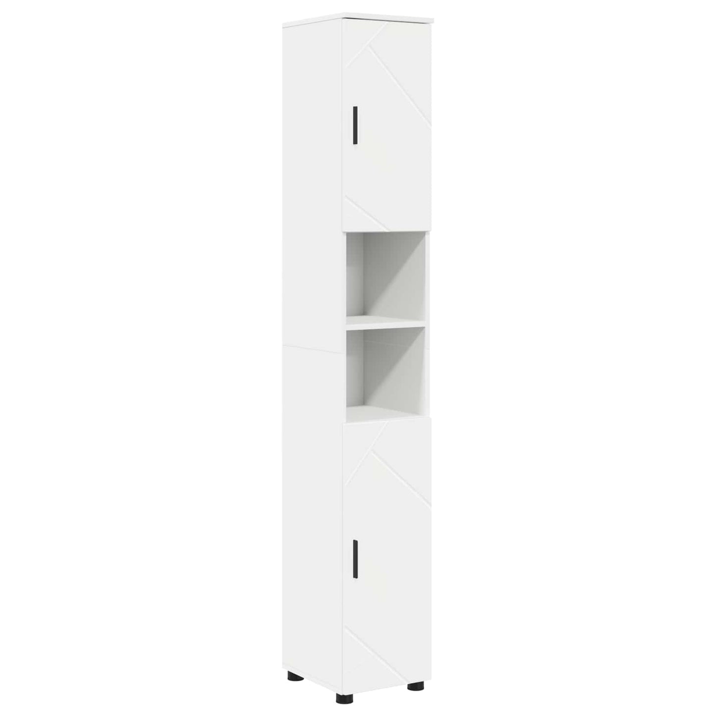 vidaXL Ντουλάπι Μπάνιου Λευκό 30 x 35 x 192 εκ.
