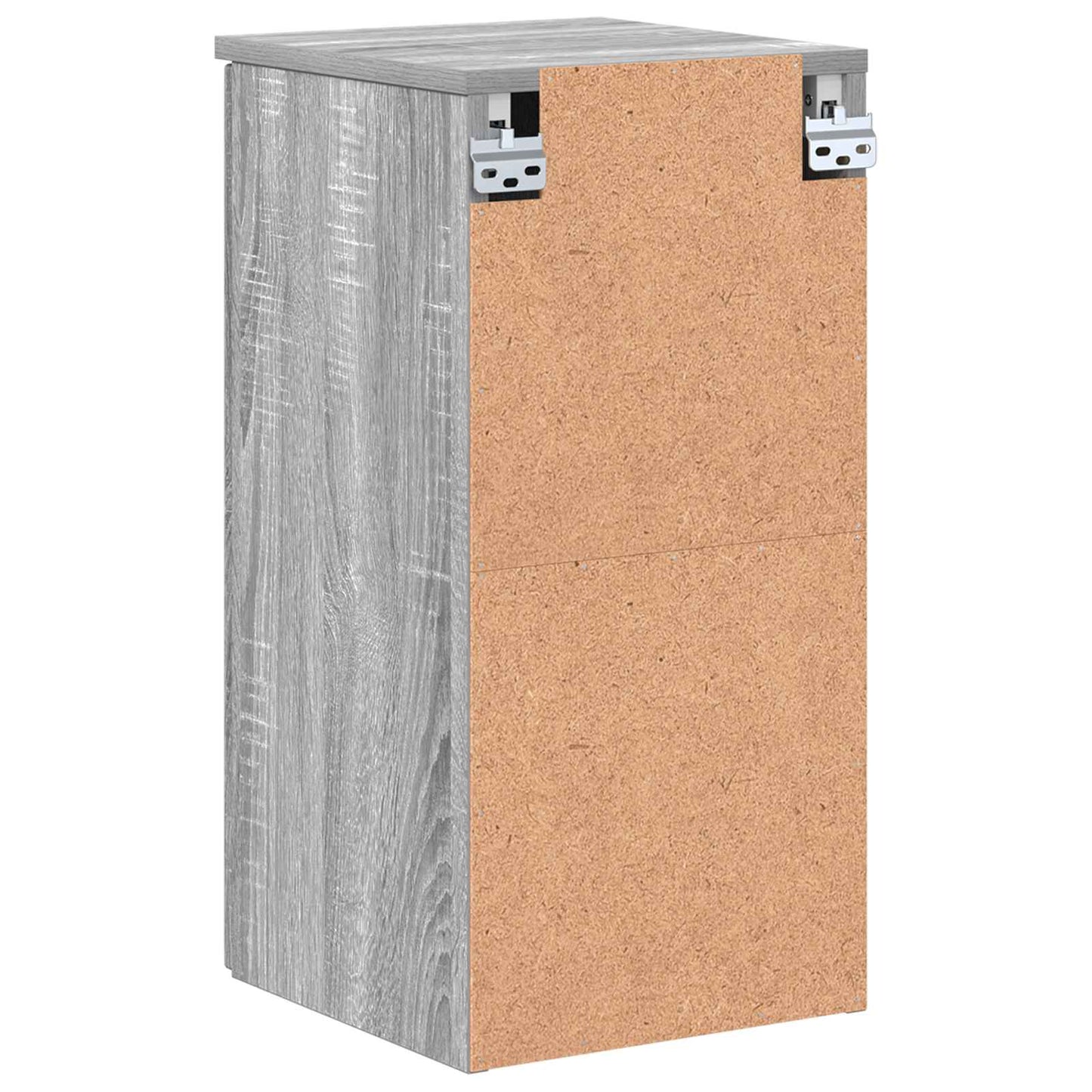 vidaXL Ντουλάπι Μπάνιου Γκρίζο Σονομα 30 x 31,5 x 61 εκ
