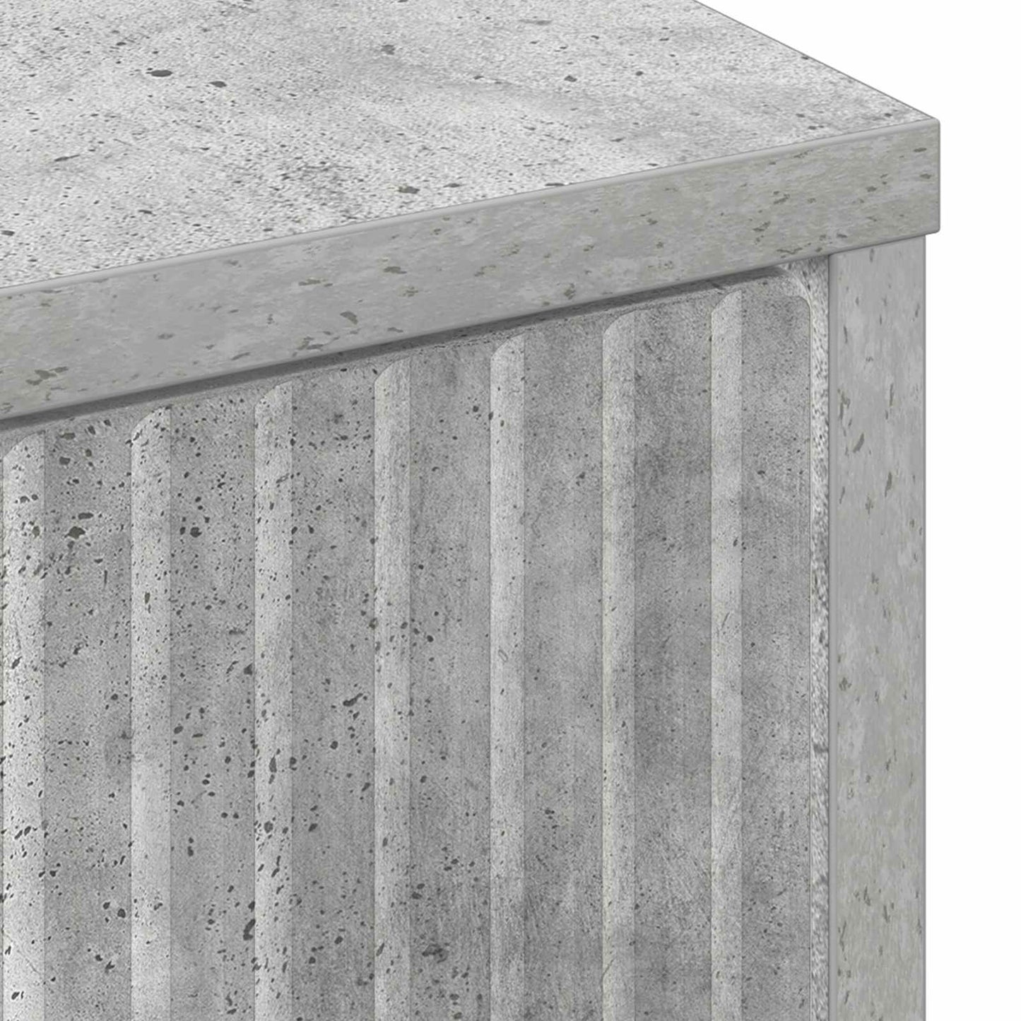 vidaXL Ντουλάπι Μπάνιου Σκυρόδεμα Γκρι 39,5 x 36 x 88 εκ