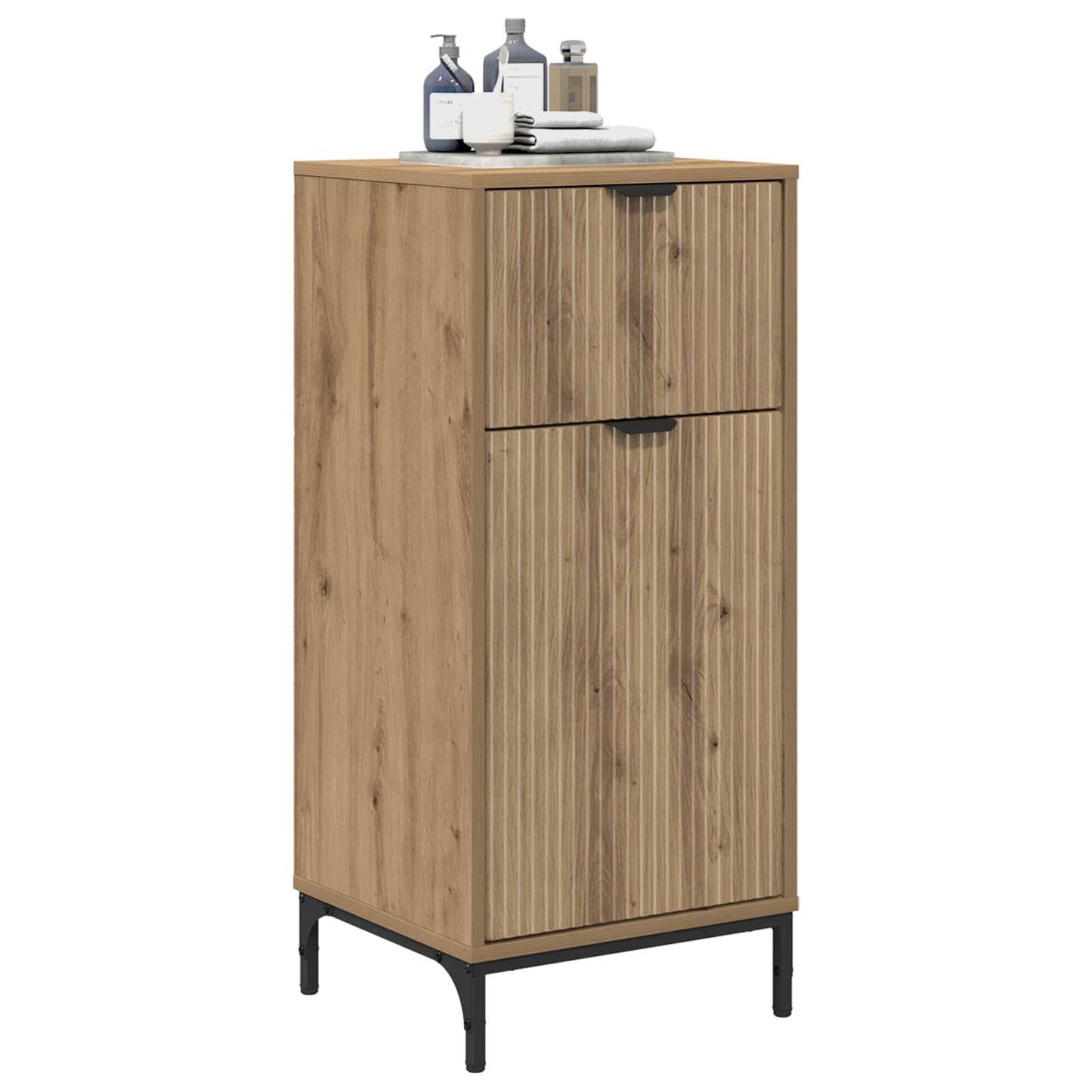 vidaXL Ντουλάπι Μπάνιου Artisan Oak 39,5 x 36 x 88 εκ