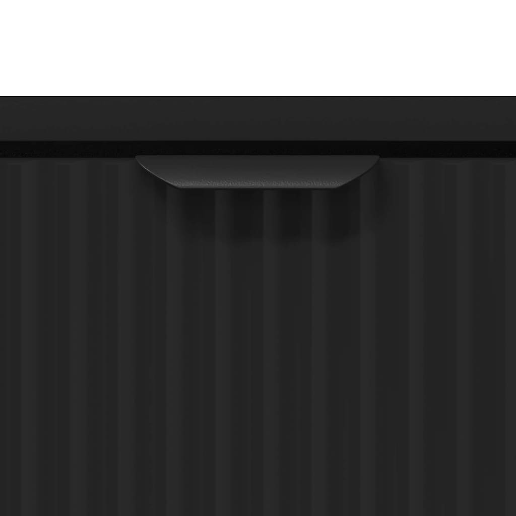 vidaXL Τραπεζάκι σαλονιού Μαύρο 90 x 49 x 46 εκ. Επεξεργασμένο ξύλο