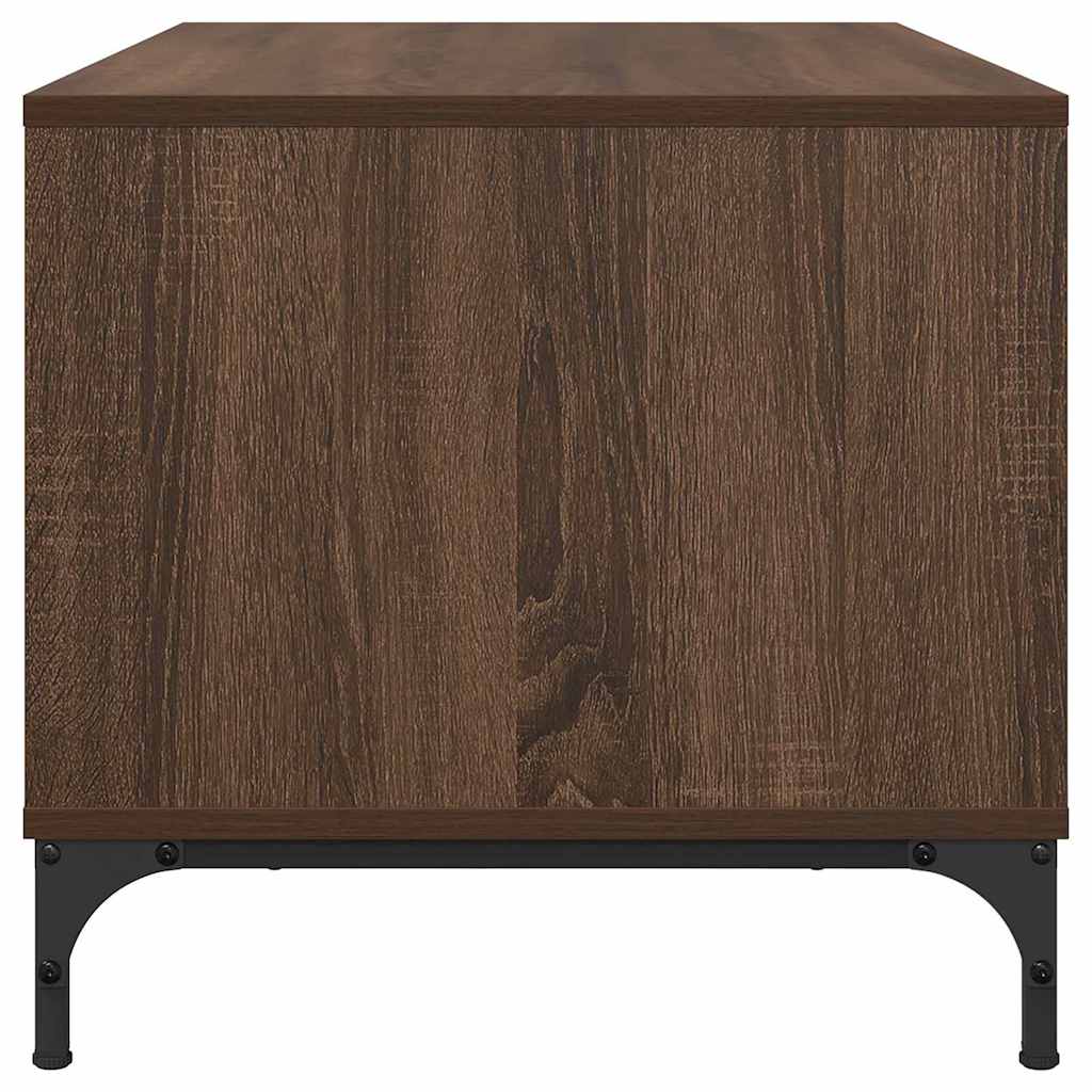 vidaXL Τραπεζάκι σαλονιού Καφέ δρυς 90 x 49 x 46 εκ.