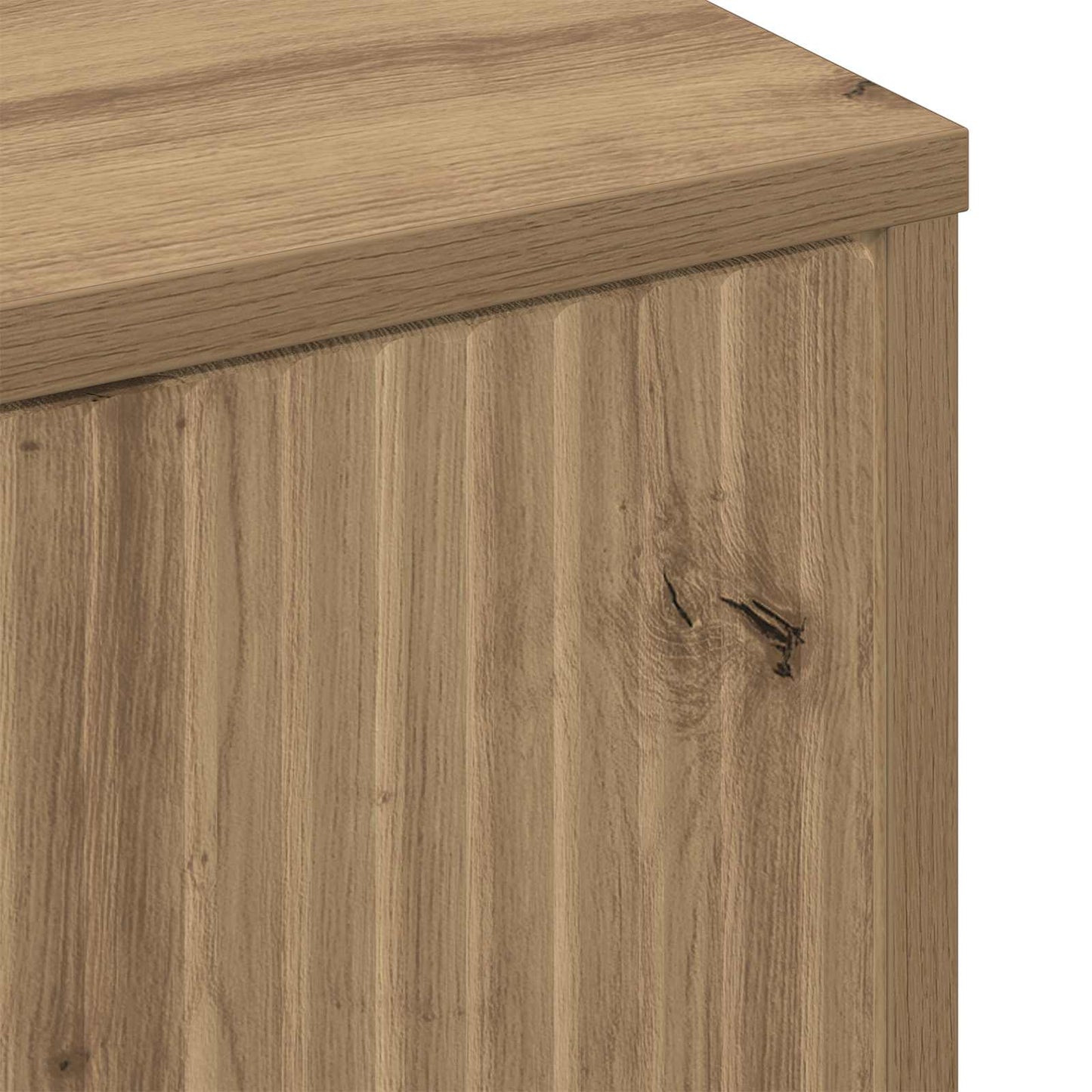 vidaXL Τραπεζάκι σαλονιού με συρτάρι Artisan Oak 90 x 49 x 46 εκ.