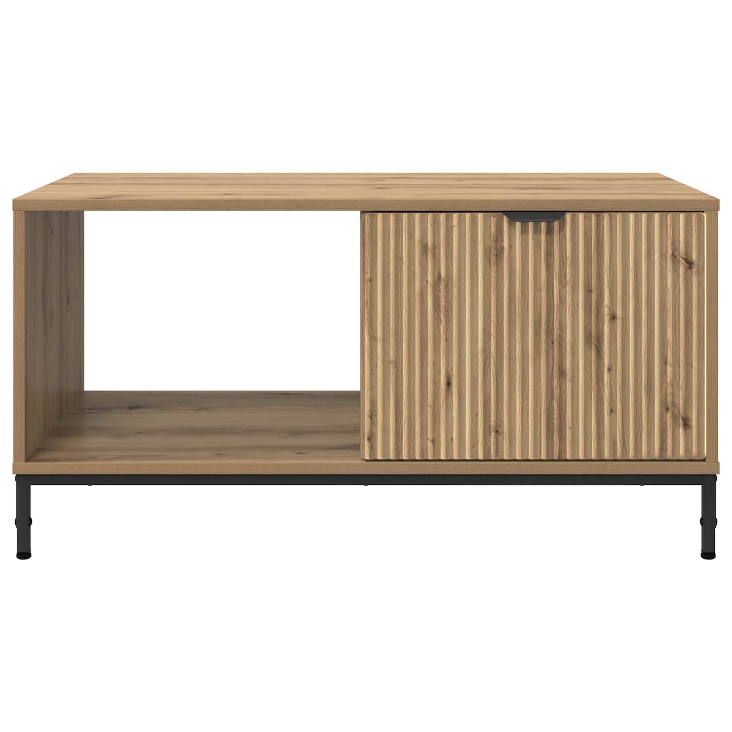 vidaXL Τραπεζάκι σαλονιού με συρτάρι Artisan Oak 90 x 49 x 46 εκ.