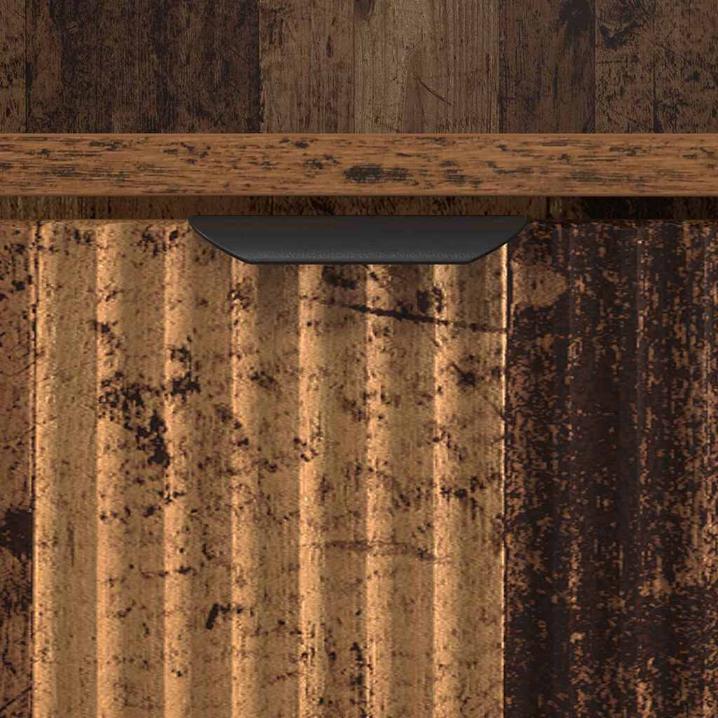 vidaXL Κομοδίνα 2 pcs Παλαιό ξύλο 49 x 36 x 61 εκ Επεξεργασμένο ξύλο