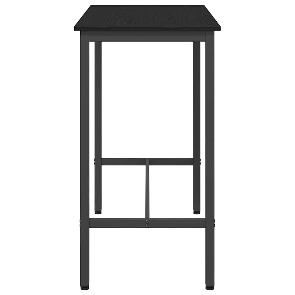 vidaXL τραπέζι Μαύρη Οξυά 100 x 50 x 90,5 εκ