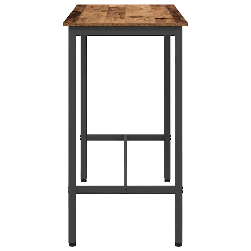 vidaXL τραπέζι Παλιό ξύλο 100 x 50 x 90,5 εκ