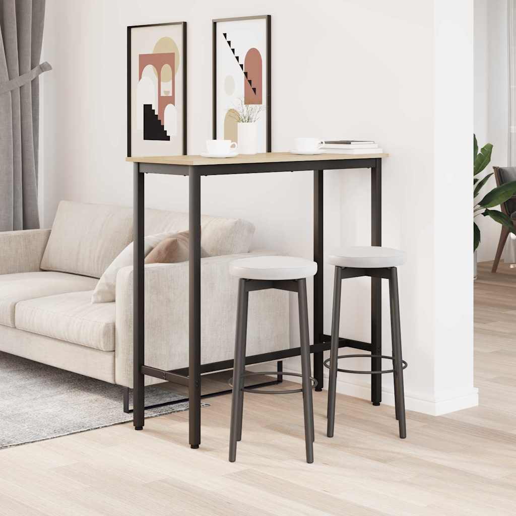 vidaXL τραπέζι Δρύς Sonoma 100 x 40 x 100,5 εκ