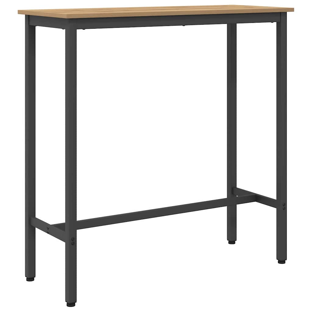 vidaXL τραπέζι Artisan Oak 100 x 40 x 100,5 εκ