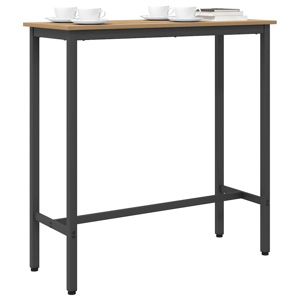 vidaXL τραπέζι Artisan Oak 100 x 40 x 100,5 εκ