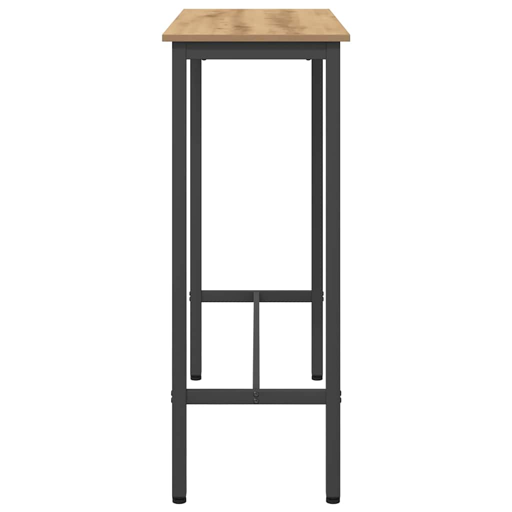 vidaXL τραπέζι Artisan Oak 100 x 40 x 100,5 εκ