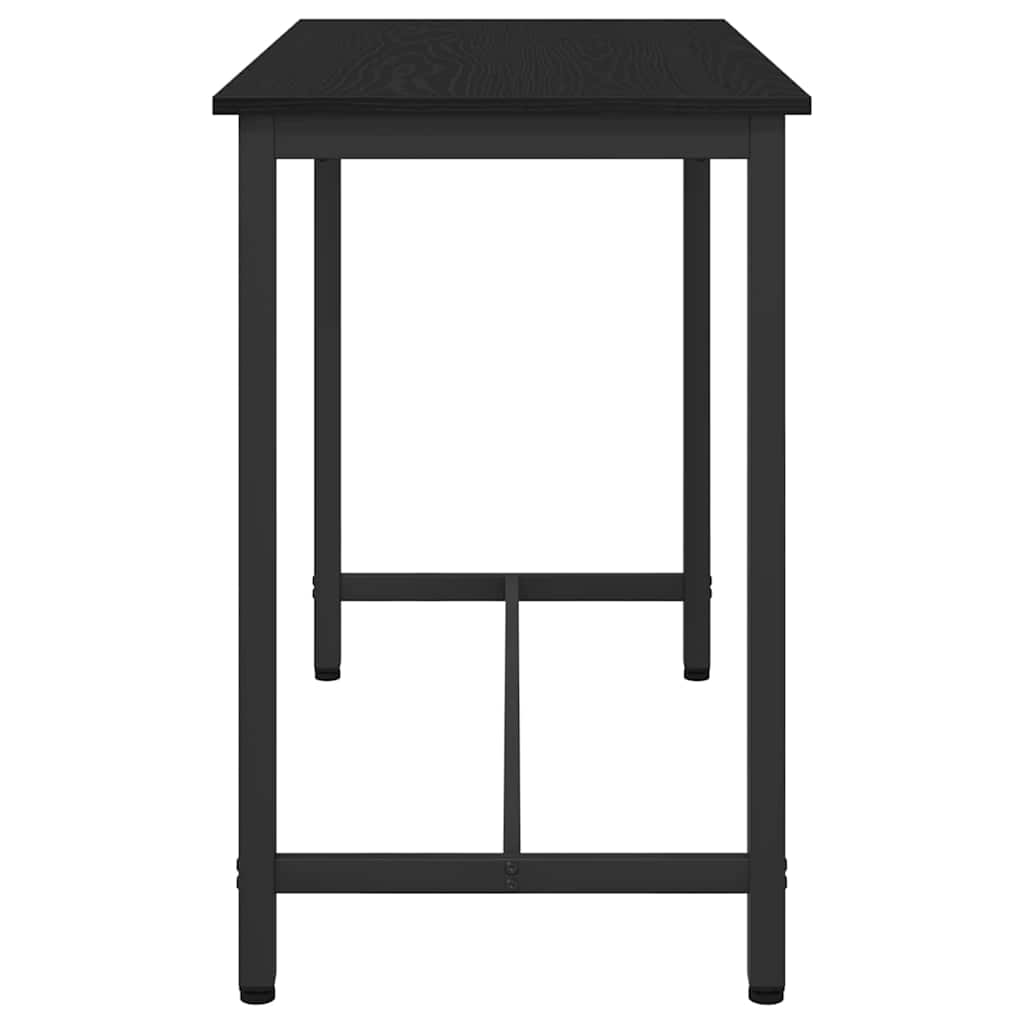 vidaXL τραπέζι Μαύρη Οξυά 100 x 50 x 76,5 εκ.