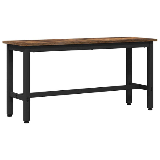 vidaXL Καθιστικό Σαλονιού Καπνιστό Δρύς 100 x 32,5 x 48,5 εκ.