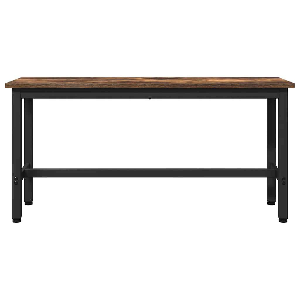 vidaXL Καθιστικό Σαλονιού 2 pcs Καπνιστό Δρύς 100 x 32,5 x 48,5 εκ.