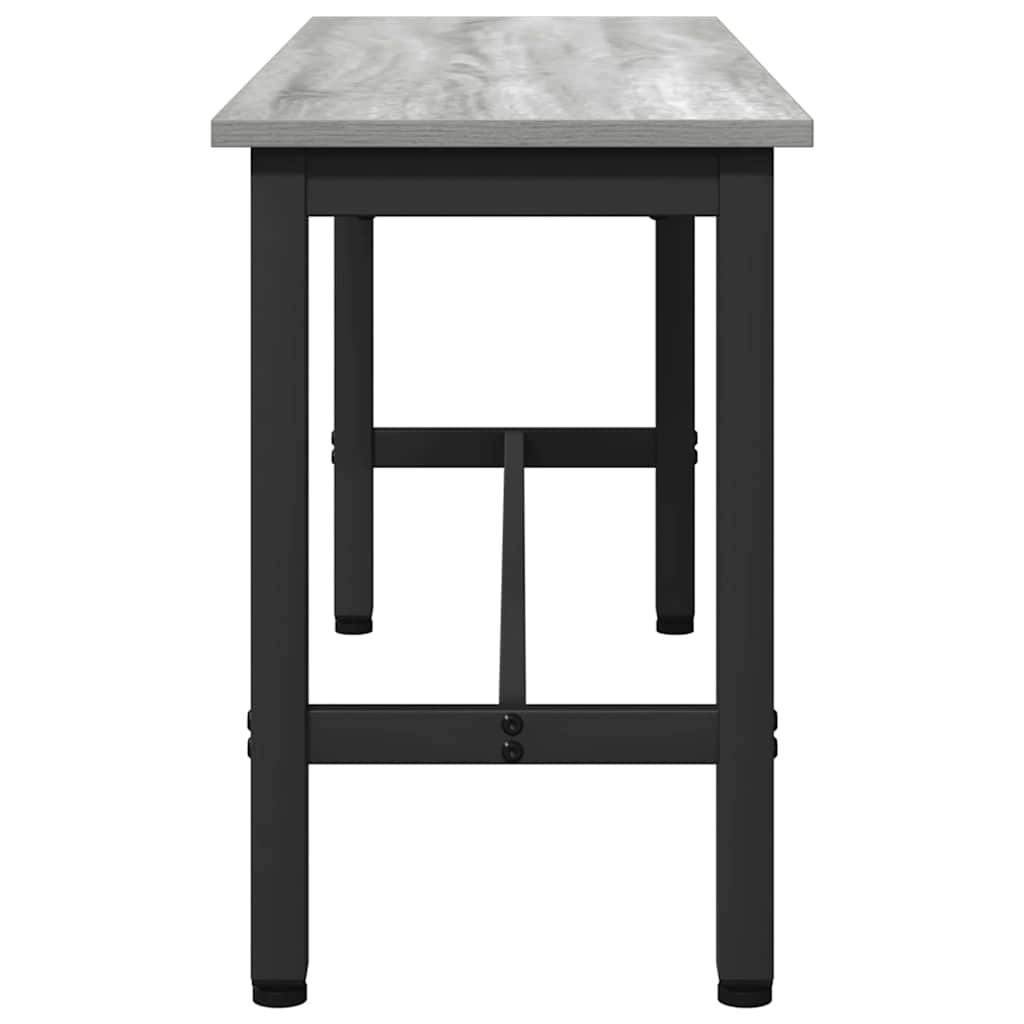 vidaXL Καθιστικό Σαλονιού 2 pcs Γκρίζο Σονομα 100 x 32,5 x 48,5 εκ.