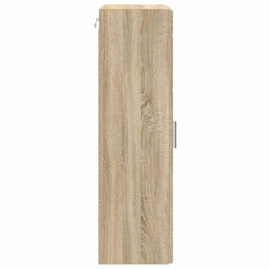 vidaXL Ντουλάπα τοίχου Sonoma Δρυς 55 x 29 x 100 εκ Επεξεργασμένο ξύλο