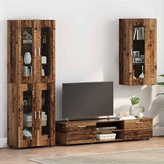 vidaXL Ξύλινο Ντουλάπι Παλιό ξύλο 50 x 29 x 100 εκ Επεξεργασμένο ξύλο