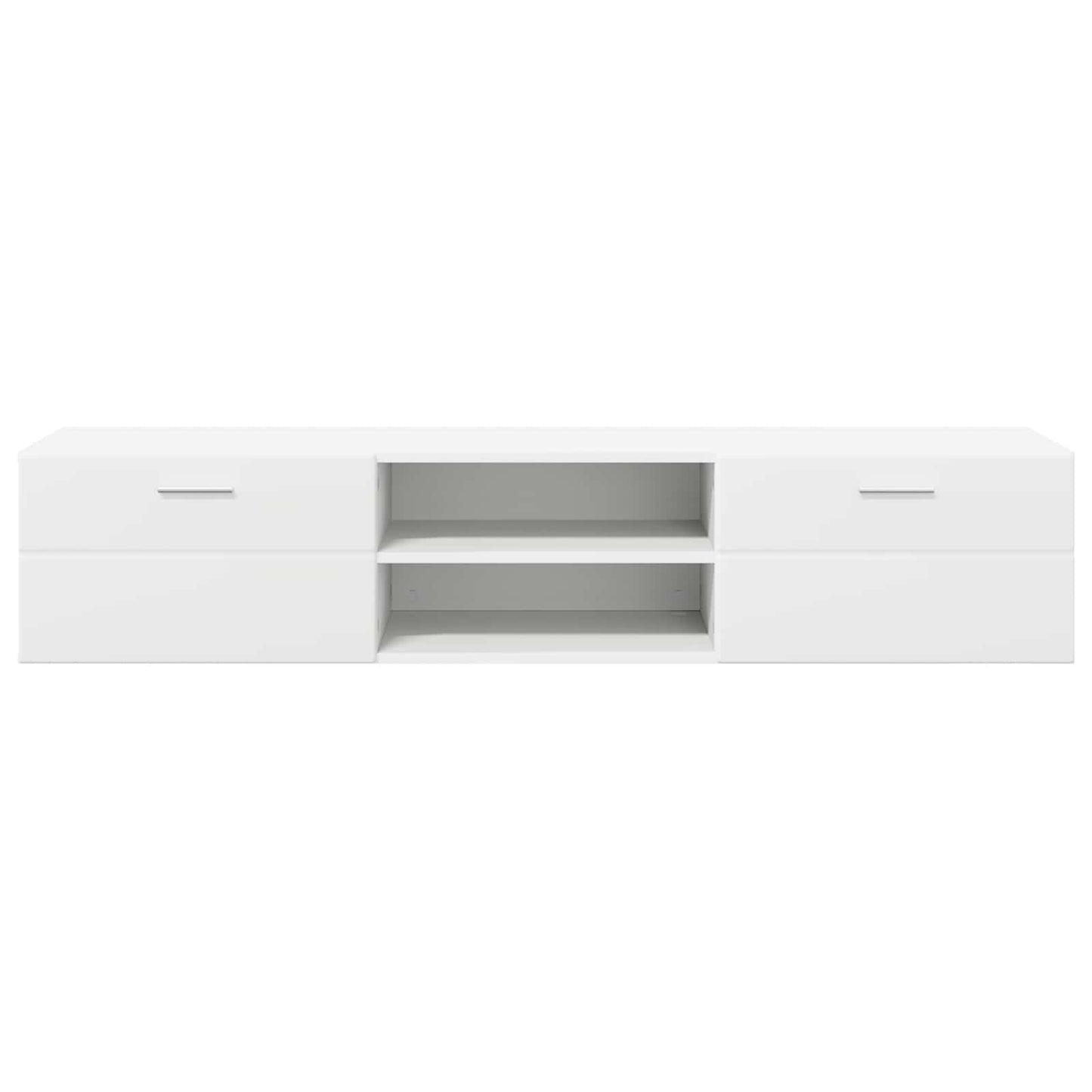vidaXL Ξύλινο Ντουλάπι Λευκό 150 x 39 x 30 εκ Επεξεργασμένο ξύλο