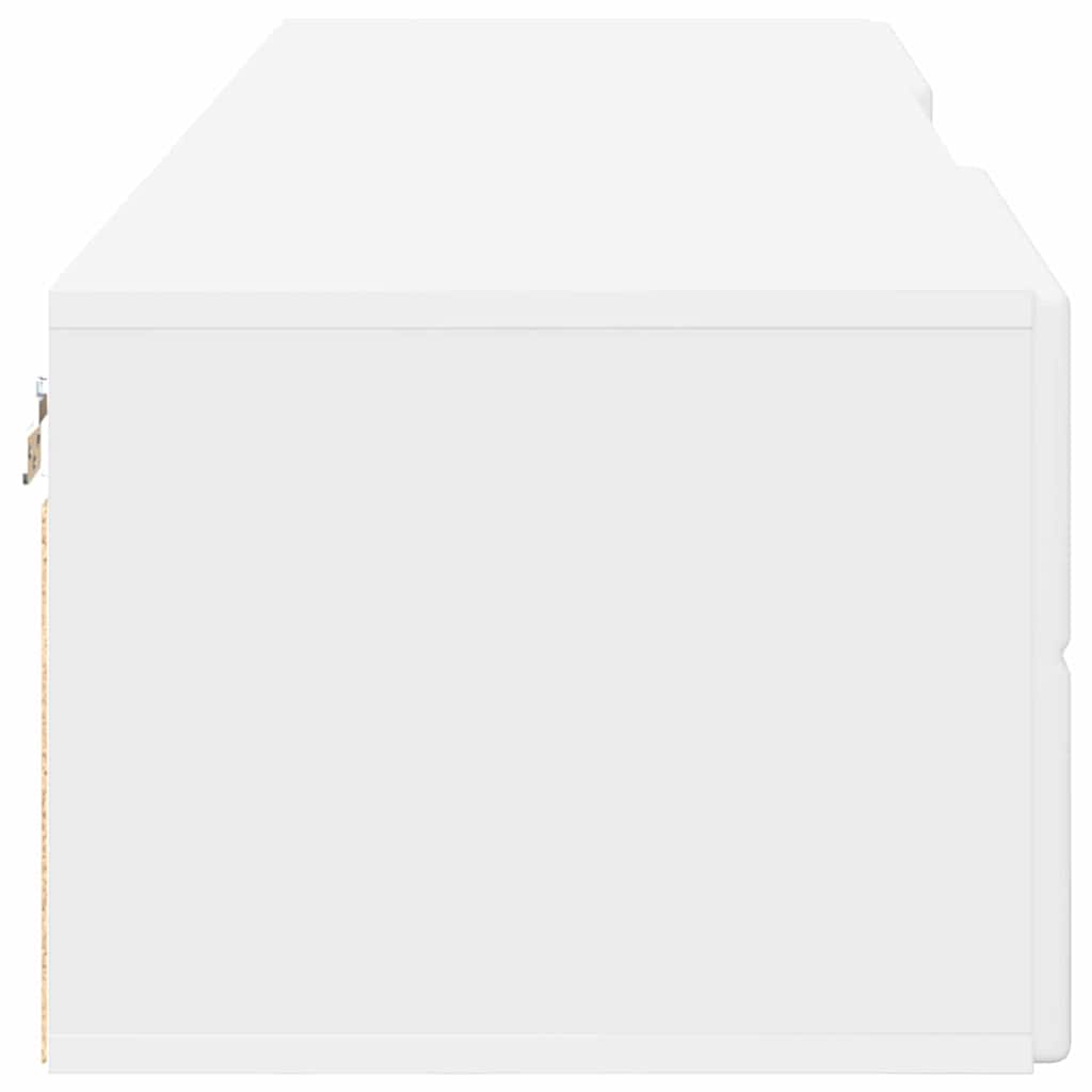 vidaXL Ξύλινο Ντουλάπι Λευκό 150 x 39 x 30 εκ Επεξεργασμένο ξύλο