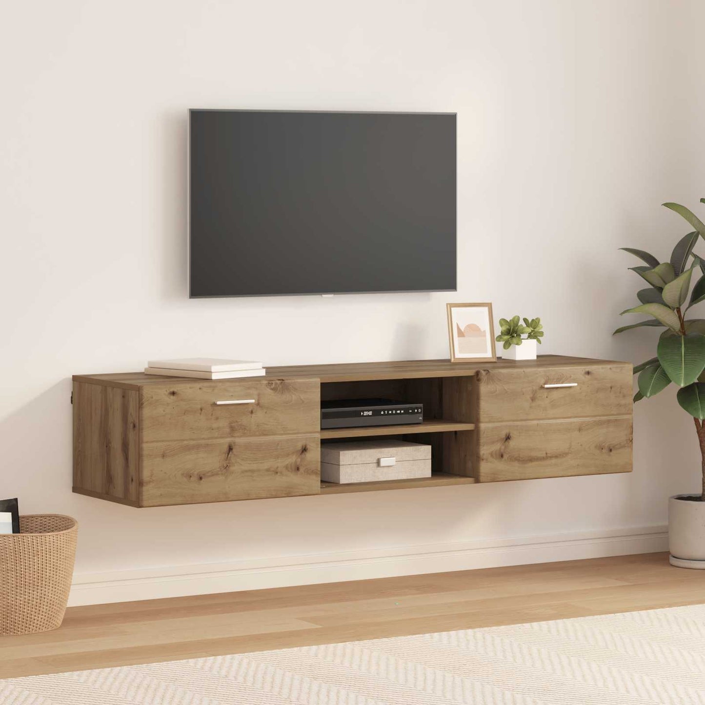 vidaXL Ξύλινο Ντουλάπι Artisan Oak 150 x 39 x 30 εκ Επεξεργασμένο ξύλο