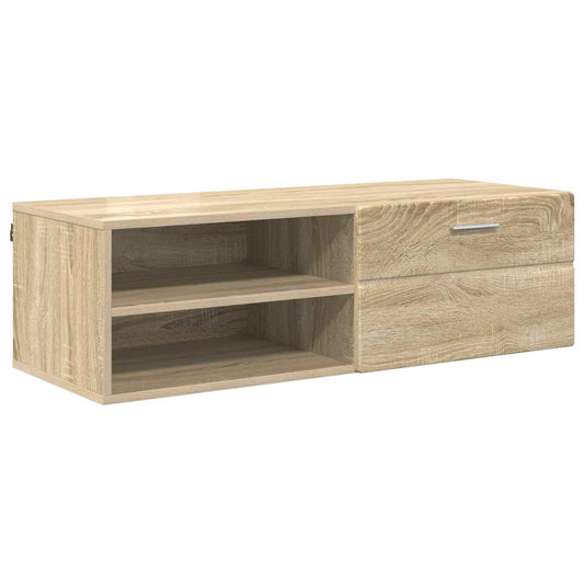 vidaXL Ξύλινο Ντουλάπι με συρτάρι Δρύς Sonoma 100,5 x 39 x 30 εκ