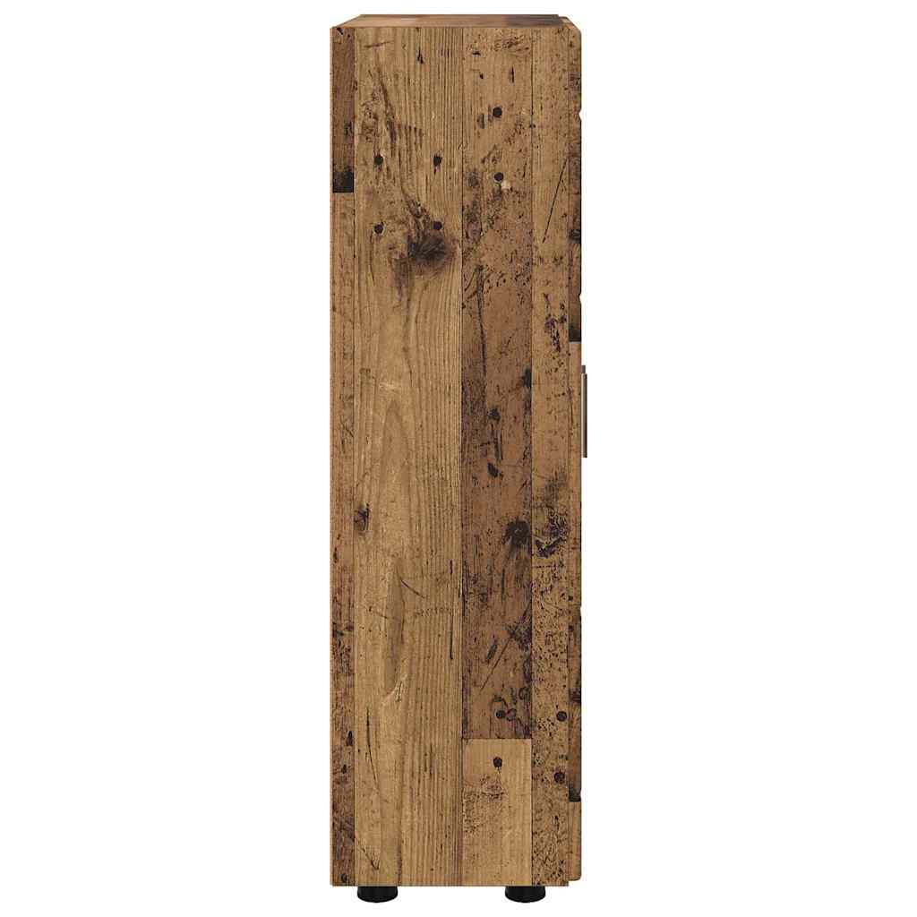 vidaXL Πλαϊνό γραφείο Παλιό ξύλο 55,5 x 29 x 100 εκ Επεξεργασμένο ξύλο