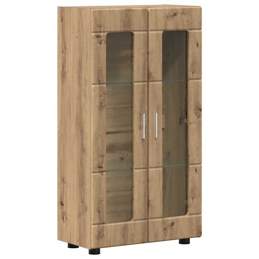 vidaXL Πλαϊνό γραφείο FLORIN 55,5 x 29 x 100 εκ Artisan Oak