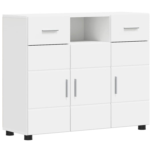 vidaXL Ξύλινο Ντουλάπι Λευκό 88,5 x 30,5 x 73 εκ Επεξεργασμένο ξύλο