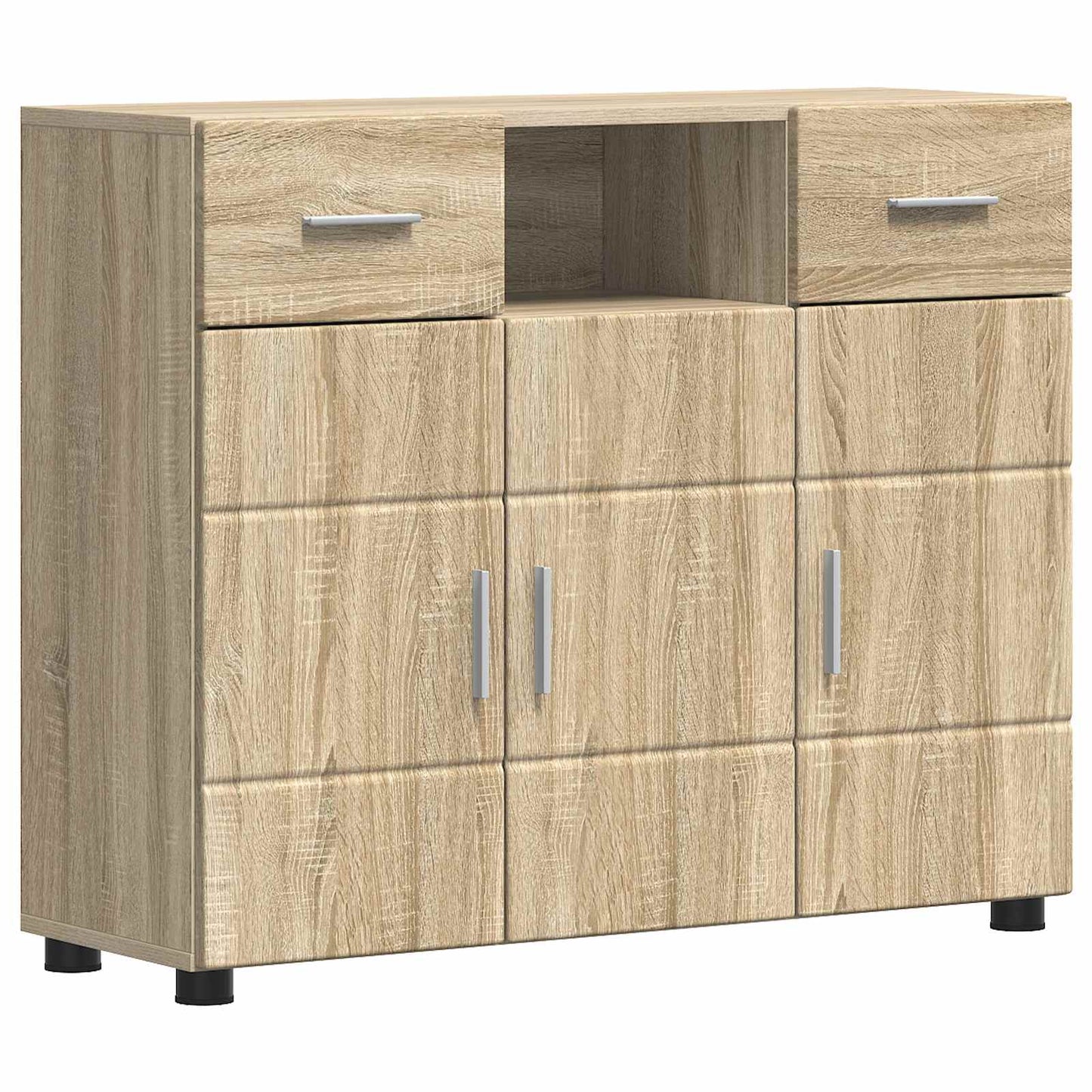 vidaXL Ξύλινο Ντουλάπι με συρτάρι Δρύς Sonoma 88,5 x 30,5 x 73 εκ