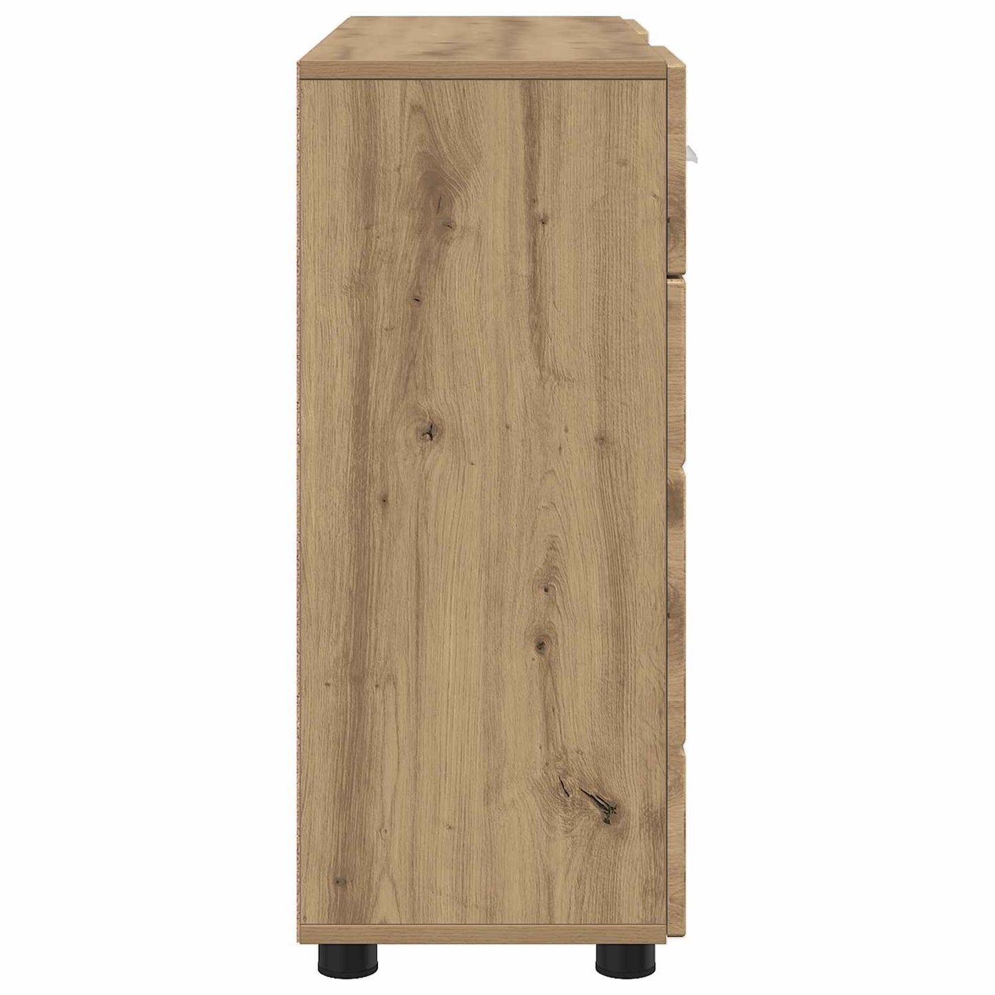 vidaXL Ξύλινο Ντουλάπι με συρτάρι Artisan Oak 88,5 x 30,5 x 73 εκ