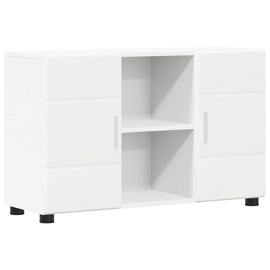 vidaXL Πλαϊνό γραφείο FLORIN 88,5 x 30,5 x 55,5 εκ Λευκό