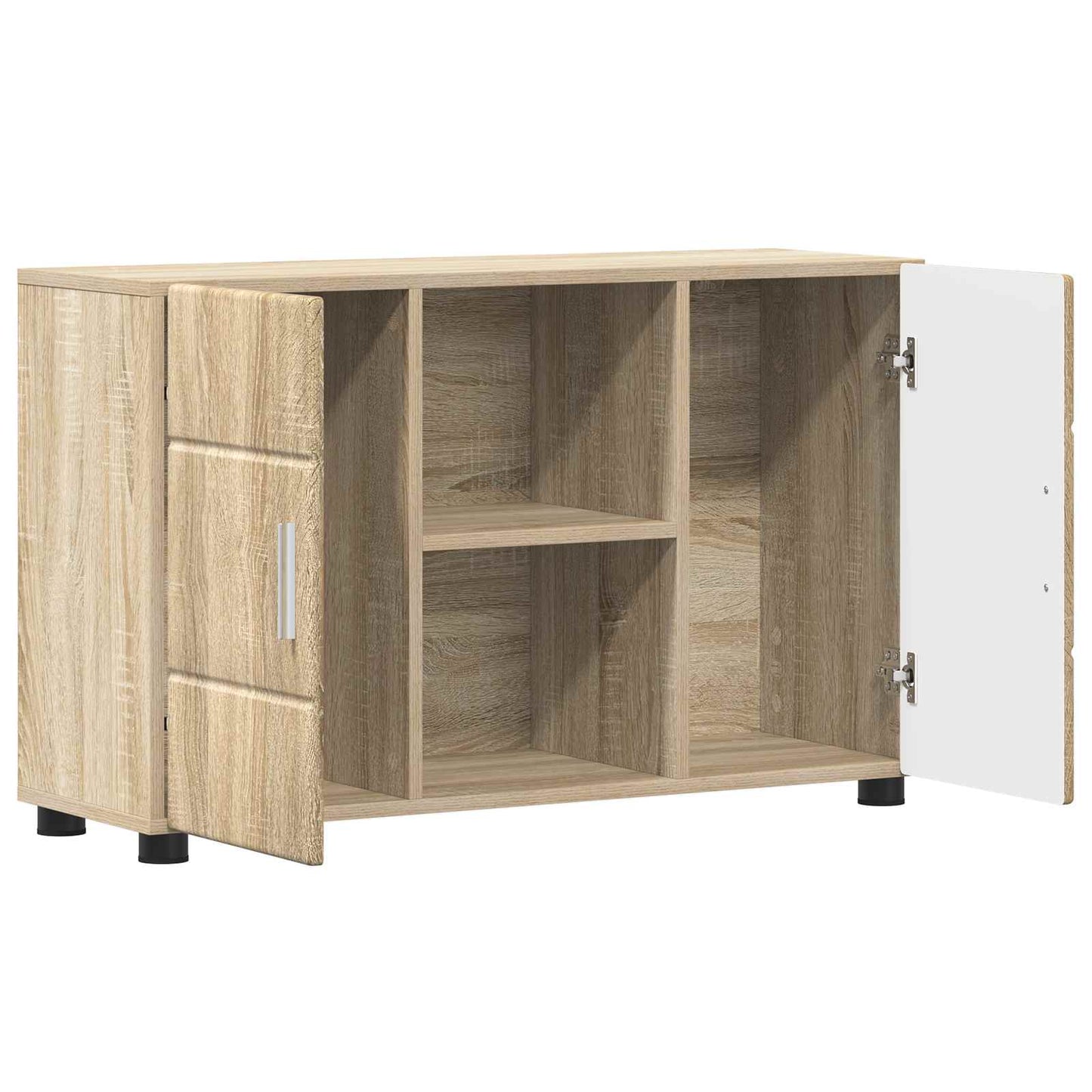 vidaXL Πλαϊνό γραφείο FLORIN 88,5 x 30,5 x 55,5 εκ Δρύς Sonoma