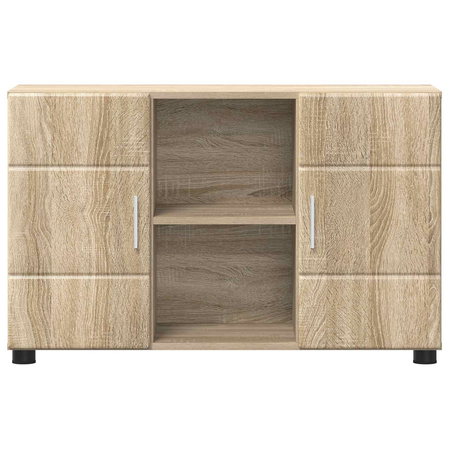 vidaXL Πλαϊνό γραφείο FLORIN 88,5 x 30,5 x 55,5 εκ Δρύς Sonoma