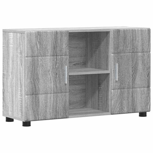 vidaXL Πλαϊνό γραφείο FLORIN Γκρίζο Σονομα 88,5 x 30,5 x 55,5 εκ